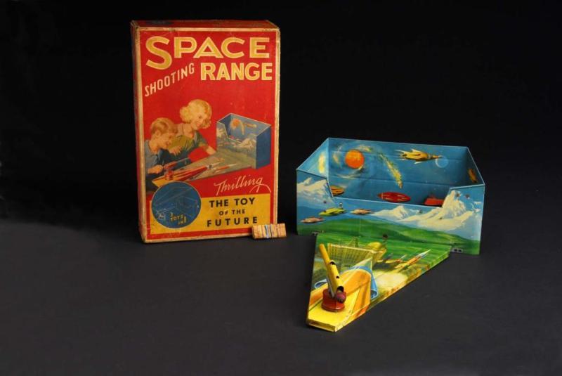 Appraisal: Space Shooting Range Toy Description American Made by Automatic Toy