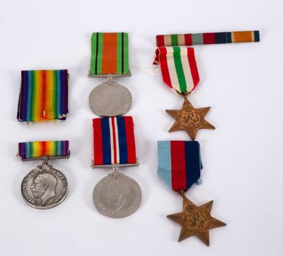 Appraisal: A British war medal - and four WWII medals