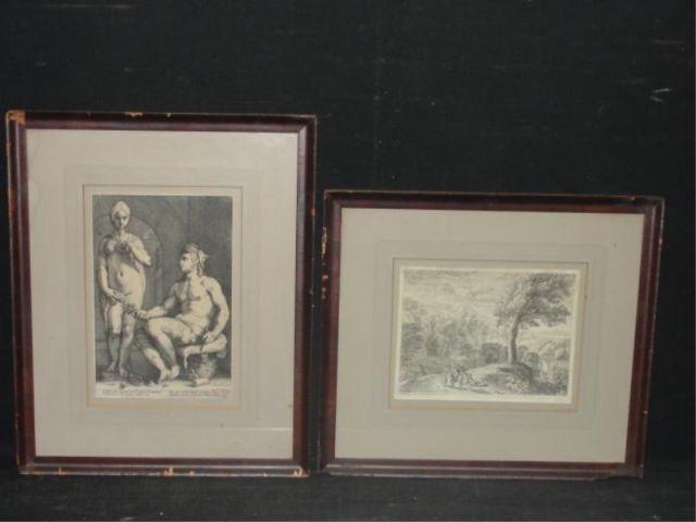 Appraisal: Etchings Old Master and Classical Subject Old Master Etching inscribed