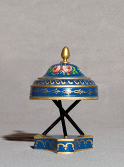 Appraisal: CARD PEDESTAL Constructed for the production and exchange of cards