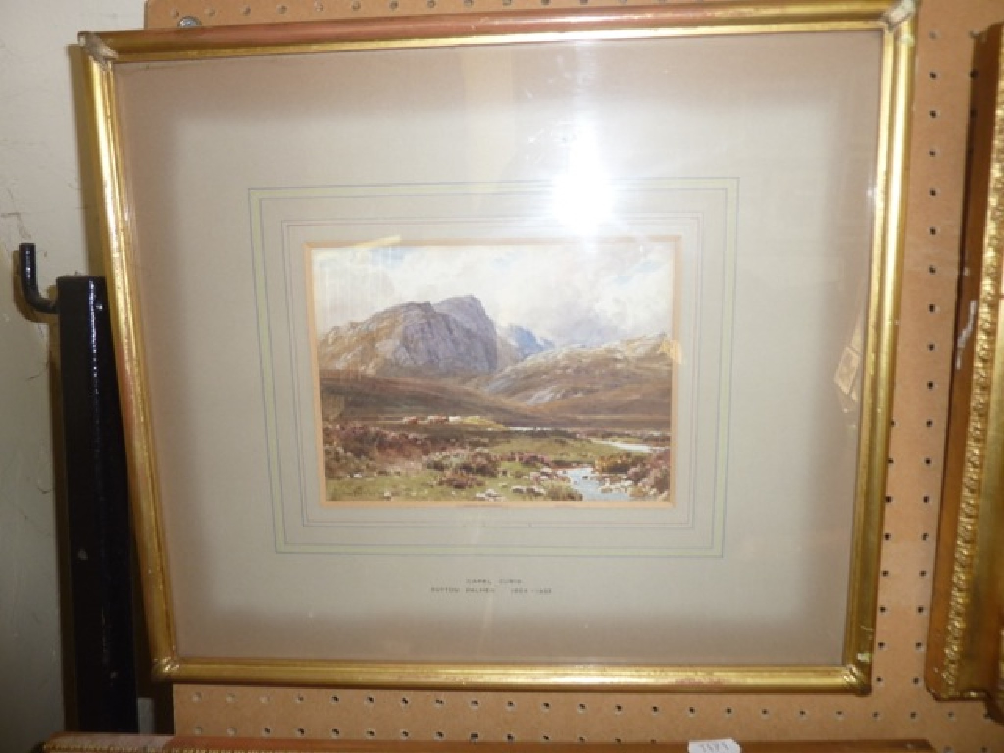 Appraisal: An early th century watercolour by Sutton Palmer showing a