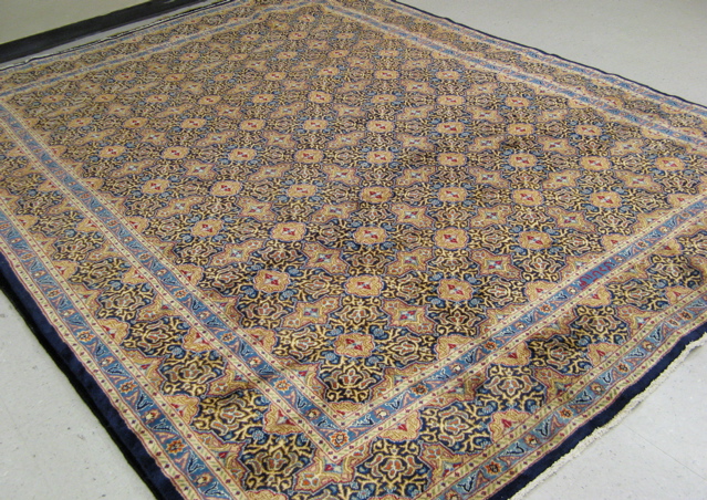 Appraisal: PERSIAN KASHMAR CARPET ' X '