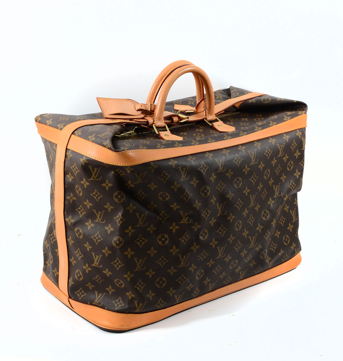 Appraisal: LOUIS VUITTON MONOGRAM CANVAS CRUISER TRAVEL BAG Fashioned in a