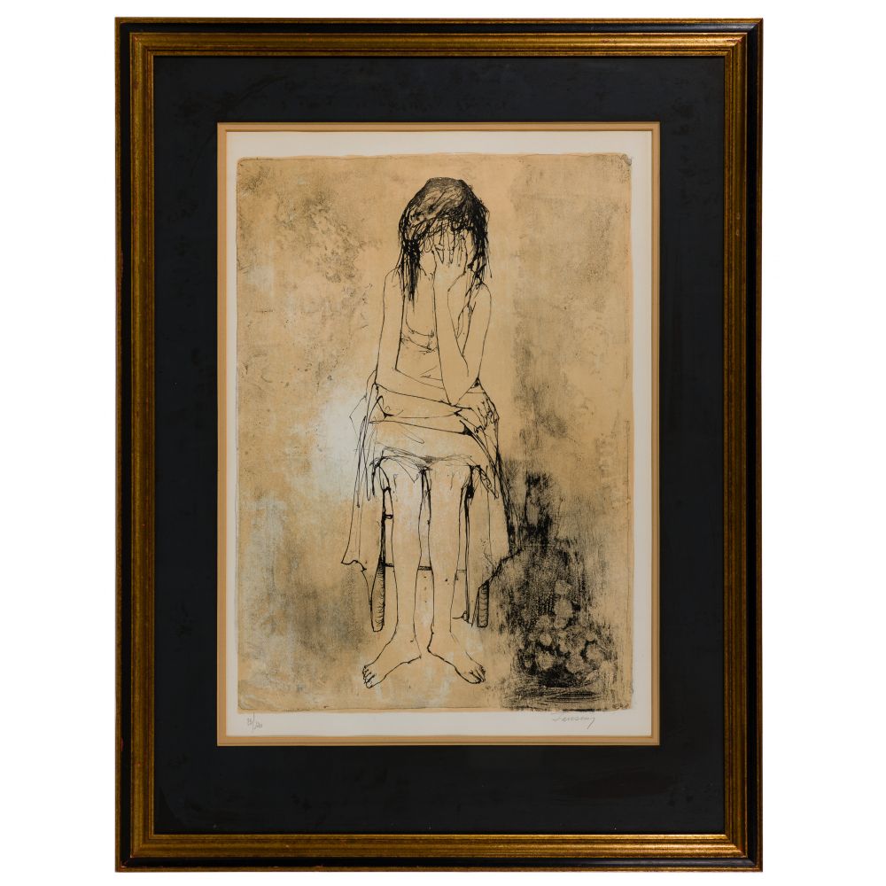 Appraisal: JEAN JANSEM FRENCH ARMENIAN - LITHOGRAPHUndated pencil signed lower right