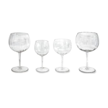 Appraisal: Glass Stemware Service Estimate nbsp nbsp nbsp - nbsp