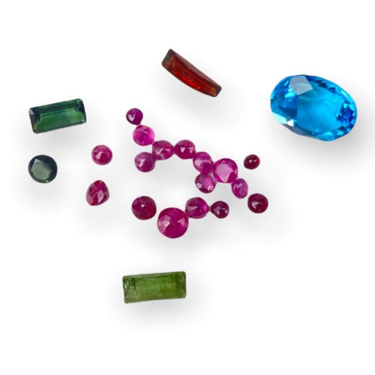 Appraisal: Cases Of Assorted Loose Gem StonesInspected by experienced jeweler and