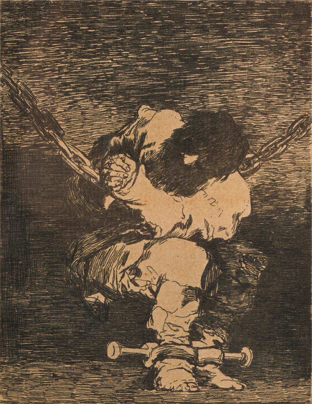 Appraisal: FRANCISCO GOYA SPANISH - LE PETIT PRISONER THE LITTLE PRISONER