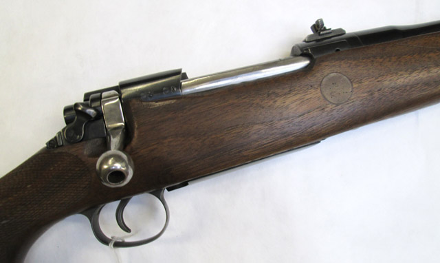 Appraisal: SPORTERIZED WINCHESTER MODEL BOLT ACTION RIFLE caliber bore blued finish