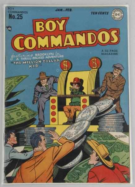 Appraisal: Boy Commandos Comic No Description This comic lays flat and