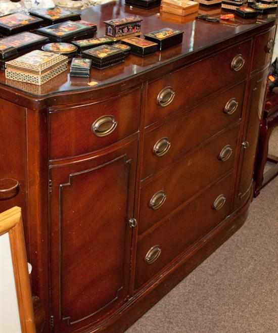 Appraisal: Georgian style mahogany server Drexel Estimate - No condition report