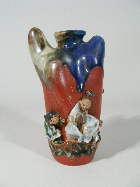 Appraisal: Sumida Gawa Pottery Vase Japanese late th or early th