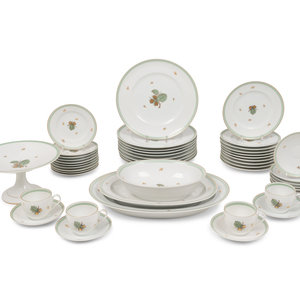 Appraisal: A Bing and Grondahl Hazelnut Porcelain Dinner Service each piece