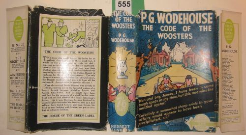 Appraisal: WODEHOUSE P G The Code of the Woosters vo green