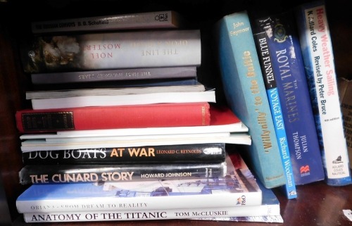 Appraisal: A group of War related books comprising The Royal Marines