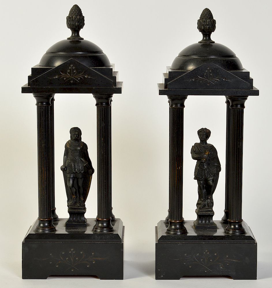 Appraisal: Pr Grand Tour Neoclassical Sculptures Pair of Grand Tour neoclassical