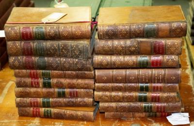 Appraisal: Disraeli Benjamin Works New Edition vols cont half calf n