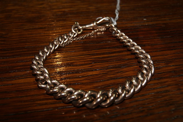 Appraisal: ct gold braceletof graduated chain link form grams