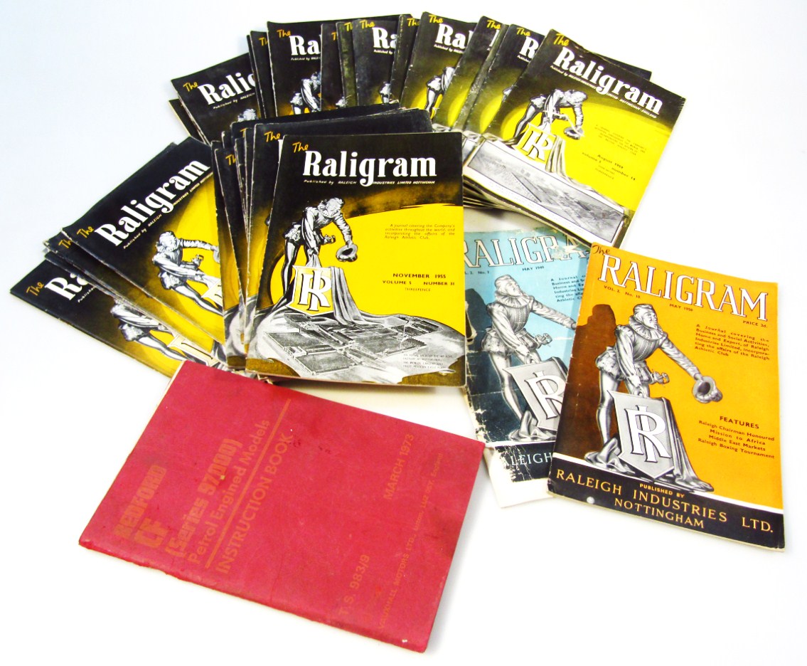 Appraisal: Various Raligram Raleigh Industries magazines August November volume various others