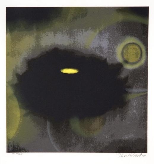 Appraisal: Ross Bleckner b dream and do silkscreen printed in colors