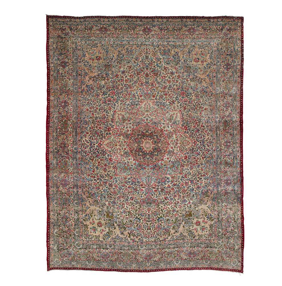 Appraisal: KIRMAN CARPET CENTRAL PERSIA LATE TH EARLY TH CENTURY the