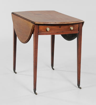 Appraisal: George III Mahogany Pembroke Table British late th early th