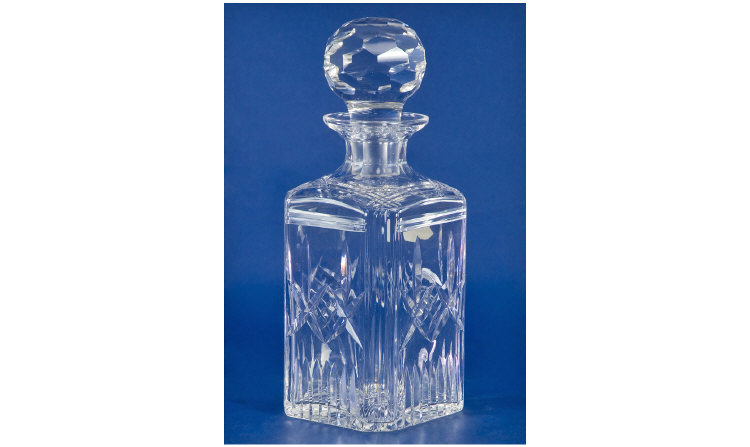 Appraisal: Lead Crystal Decanter