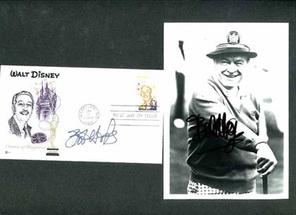 Appraisal: pieces Autograph Material Hope Crosby Typed letter signed Crosby Bing