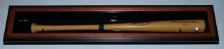 Appraisal: Mickey Mantle autographed big stick Rawlings bat amd autographed photo