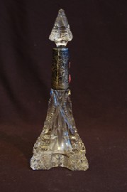 Appraisal: THC S SILVER MOUNTED SCENT BOTTLE