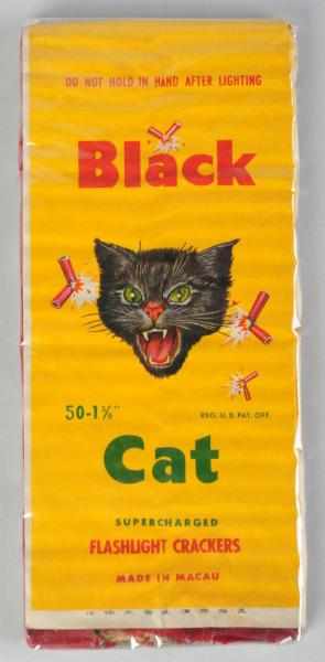 Appraisal: Black Cat -Pack - Firecrackers Class Mean cat logo crackers