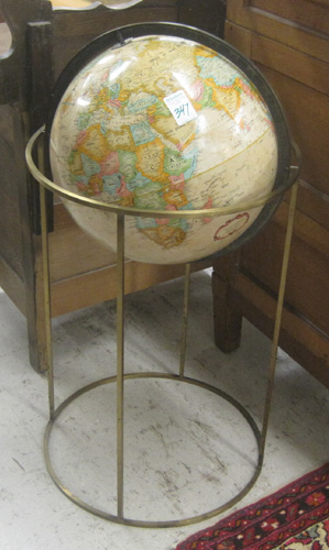 Appraisal: REPLOGLE WORLD GLOBE ON FLOOR STAND a World Classic Series