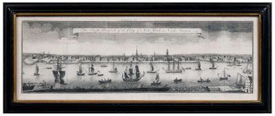 Appraisal: th century engraving New York quot The South Prospect of