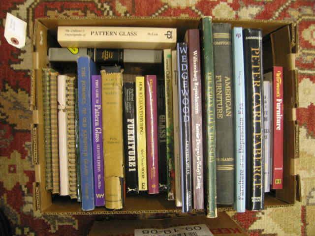 Appraisal: Antique Reference Books including oriental carpets furniture more