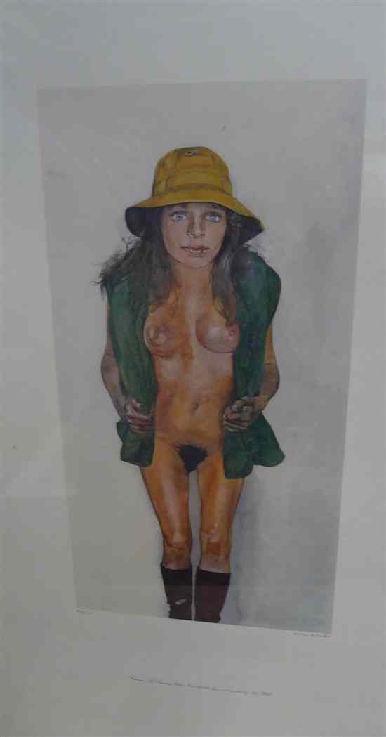 Appraisal: Peter Blake - limited edition print Costume life drawing 'Yellow