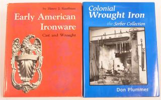 Appraisal: vols Signed Books on American Ironware Kauffman Early American Ironware