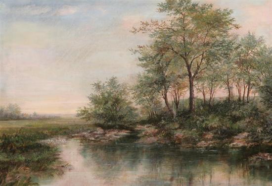 Appraisal: JESSIE H RAYCROFT Canadian early th century LANDSCAPE OF TREES