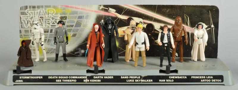 Appraisal: Star Wars Mail-Away Figure Set Description With figures Includes original