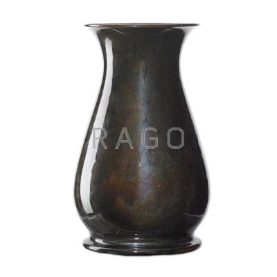 Appraisal: HUGH C ROBERTSON CKAW Vase pigeon feather glaze Condition Report