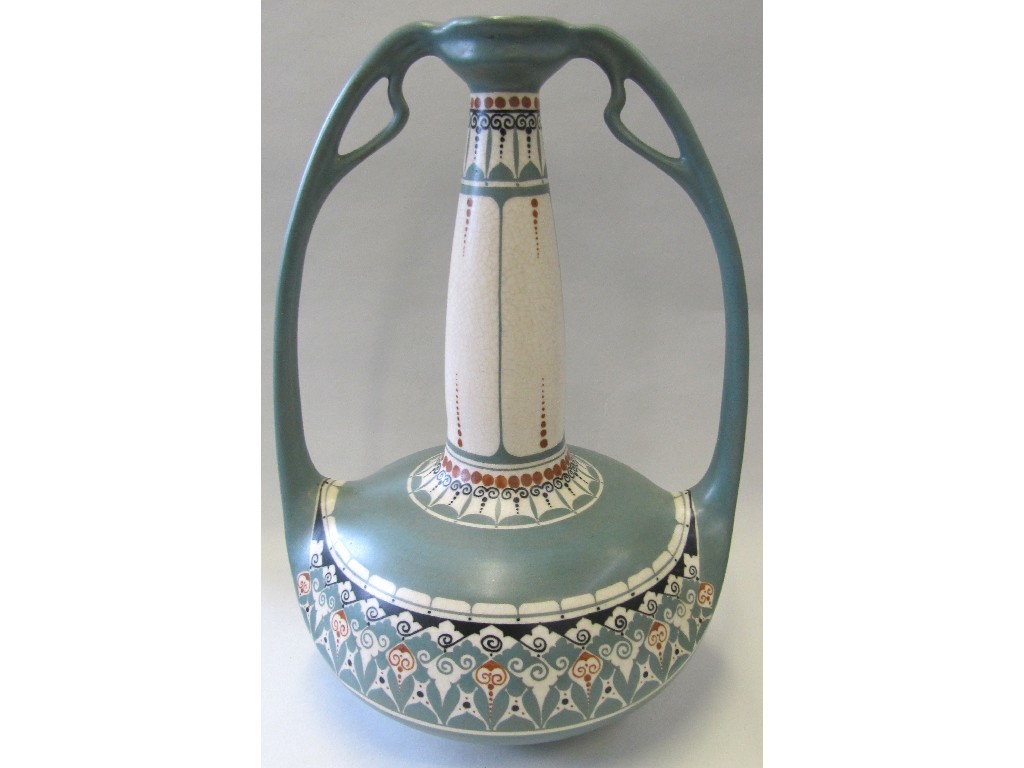 Appraisal: Arnhem Pottery Art Nouveau vase with stylised decoration