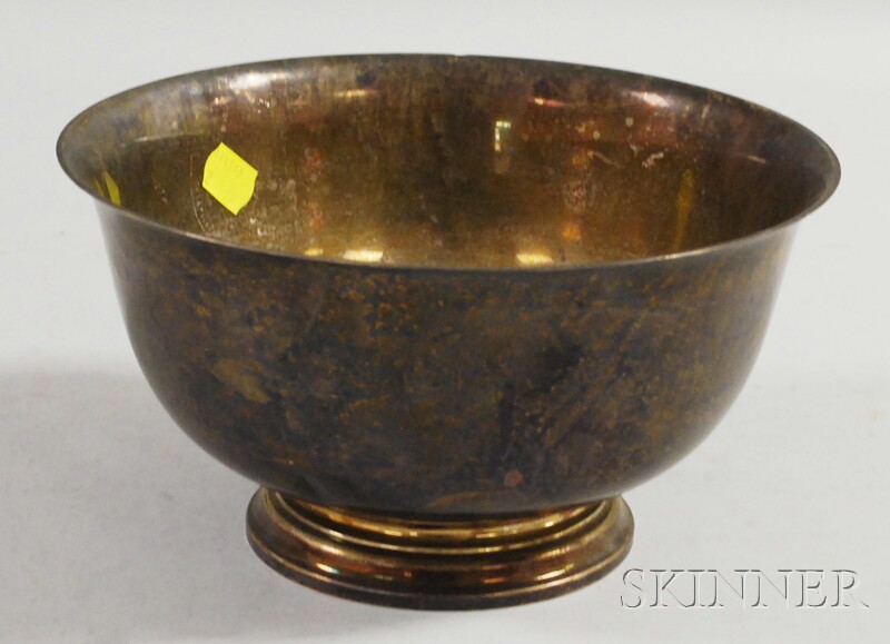 Appraisal: Graff Washbourne Dunn Sterling Silver Paul Revere Reproduction Bowl approx