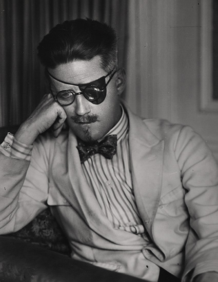 Appraisal: ABBOTT BERENICE - James Joyce Silver print x inches x