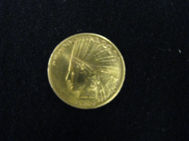 Appraisal: U S Indian Head Gold Coin extra fine