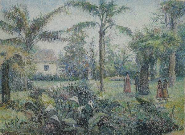 Appraisal: n a Hughes Claude Pissarro French born Sc ne dans