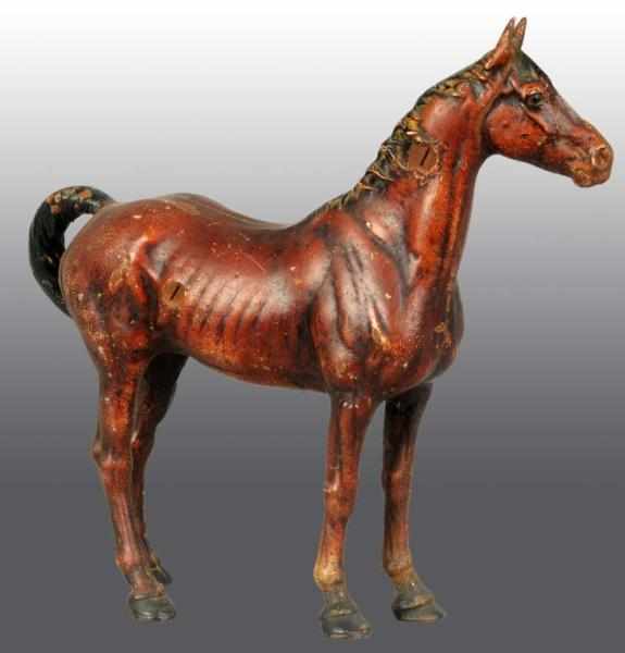 Appraisal: Cast Iron Horse Doorstop Description Later casting Condition Very Good