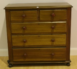 Appraisal: An Australian cedar chest of drawers wide cm deep cm