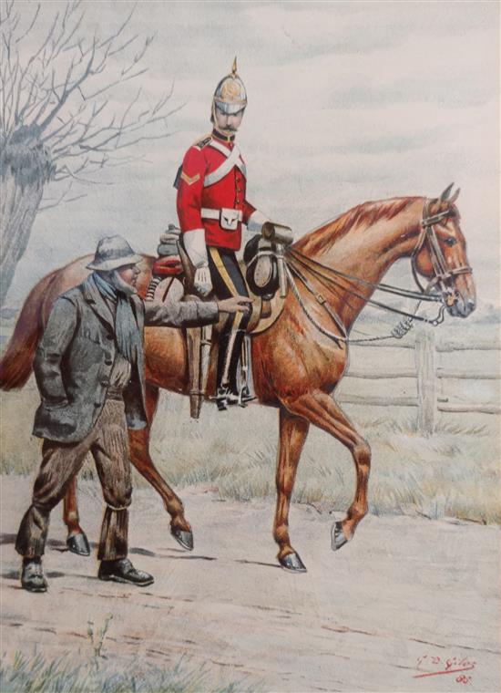 Appraisal: Sale Lot G D Giles British - First Royal Dragoons