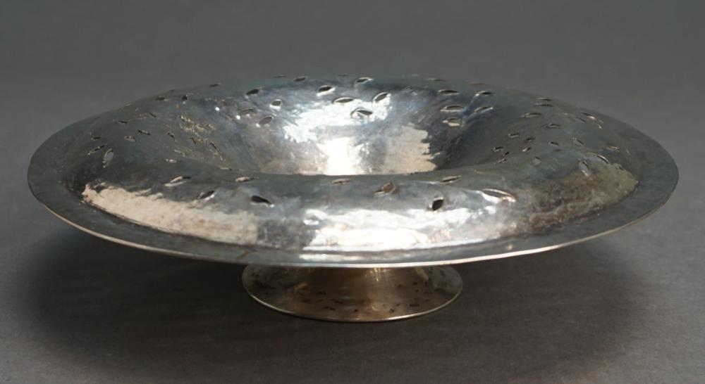 Appraisal: Egyptian Pierced -Silver Tazza th Century D in cm oz