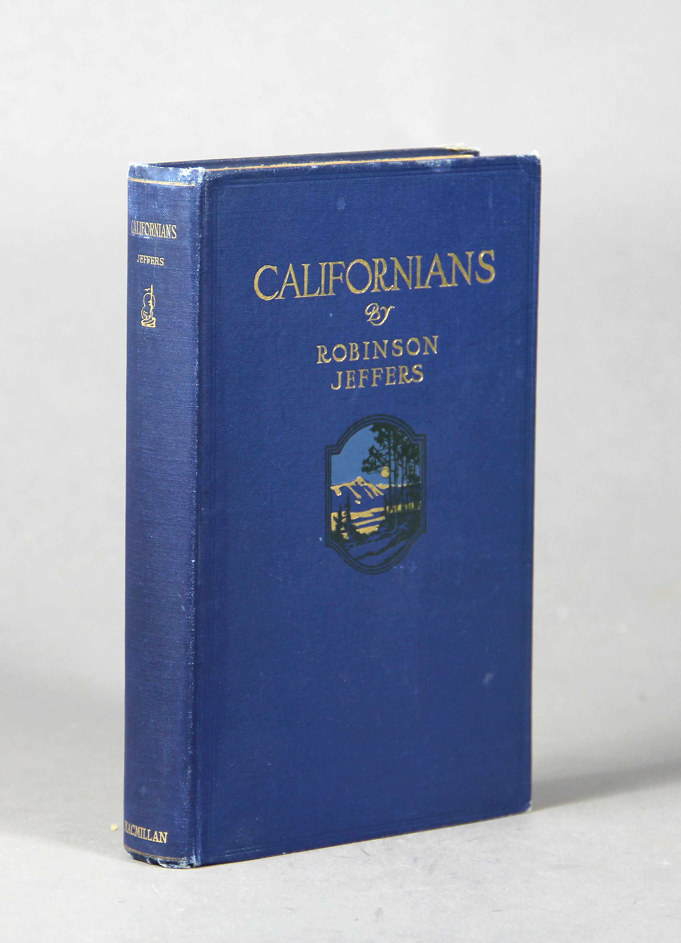 Appraisal: Property of Serendipity Books JEFFERS ROBINSON - Californians New York