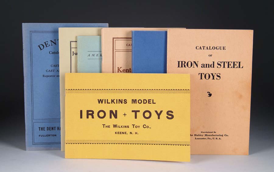 Appraisal: REPRINTED TOY CATALOGS An assortment of toy catalogs reproduced from