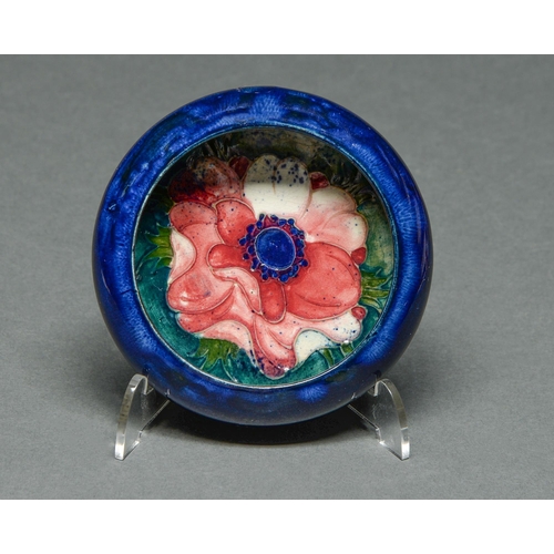 Appraisal: A Moorcroft anemone ashtray c cm diam impressed marks More